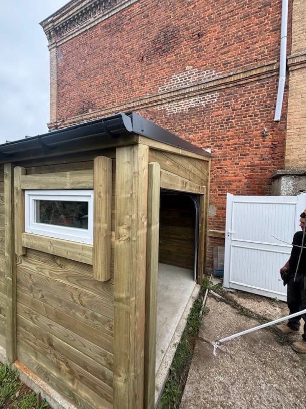 Remplacement d’un garage Monopente de 23m2 près d’Elbeuf