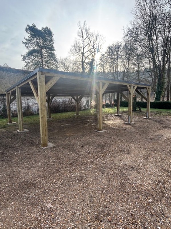 Carport de 54m2 entre Évreux et Conches-en-Ouche