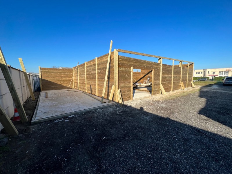 Garage mono pente à Vernouillet