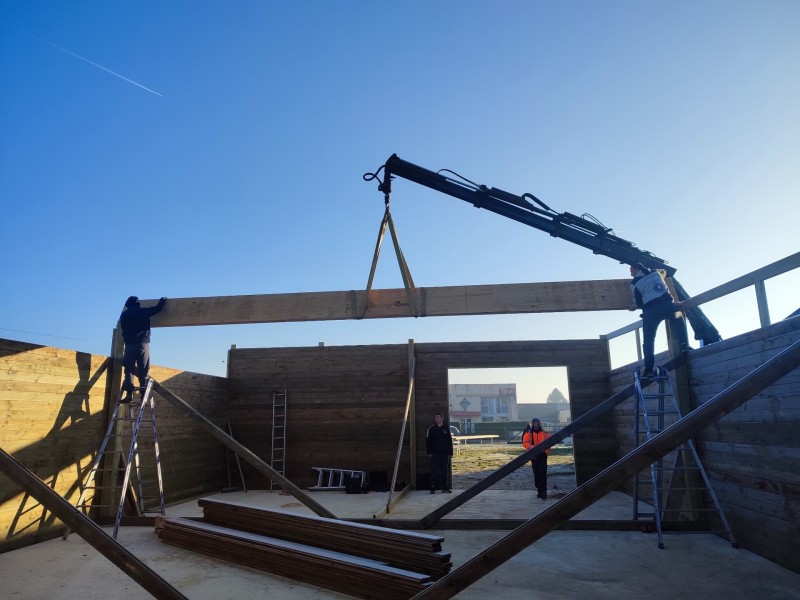 Garage mono pente à Vernouillet
