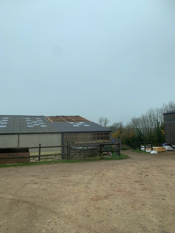 Changement de toiture