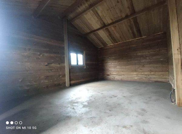 Pose d'un garage double pente 11,00x6,00