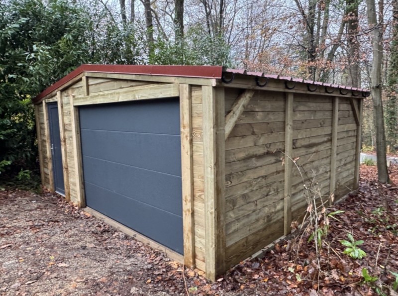 Remplacement d'un garage près de Pont l'Évêque