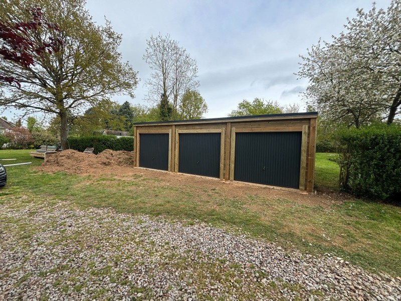 Triple garage Monopente de 63m2 près de Damville 