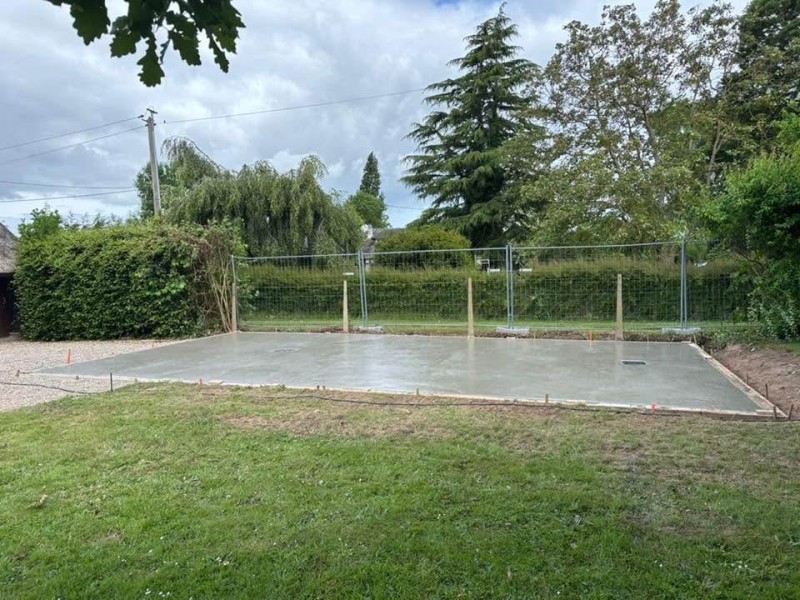 Triple garage double pente de 63m2 près de Nassandres-sur-Risle 