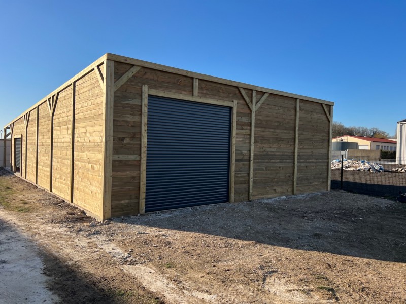 Garage mono pente à Vernouillet