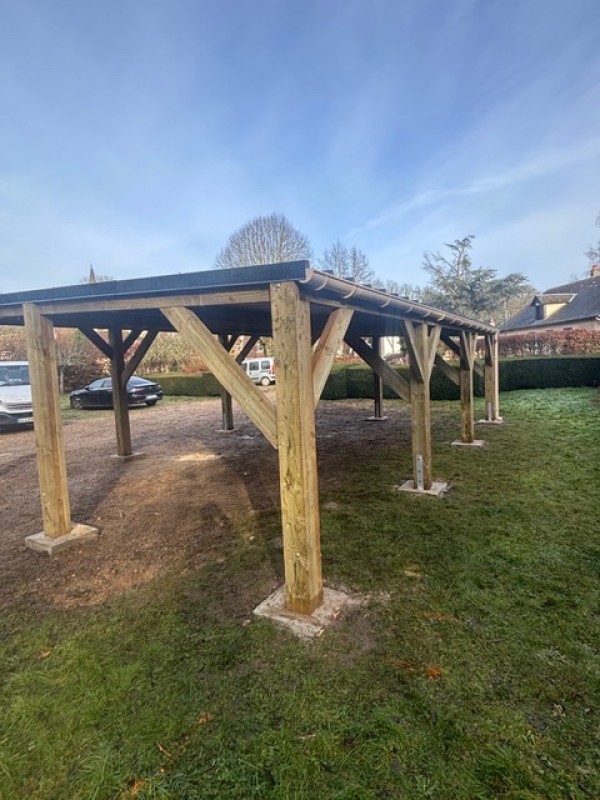 Carport de 54m2 entre Évreux et Conches-en-Ouche