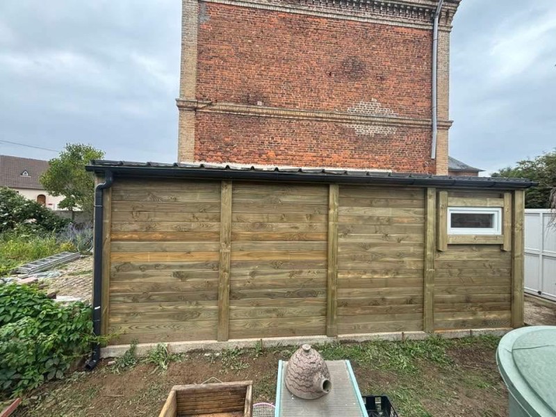 Remplacement d’un garage Monopente de 23m2 près d’Elbeuf