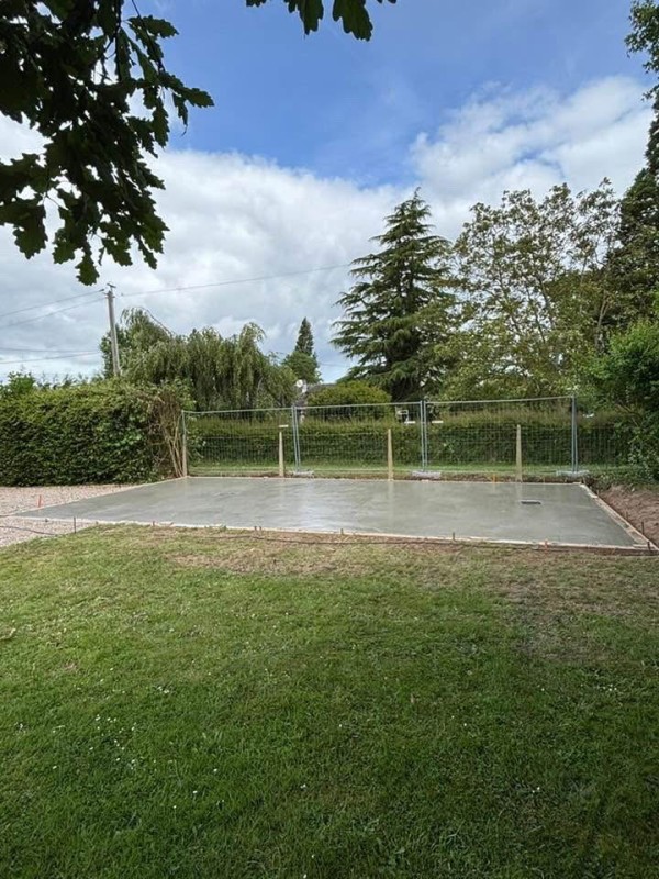 Triple garage double pente de 63m2 près de Nassandres-sur-Risle 