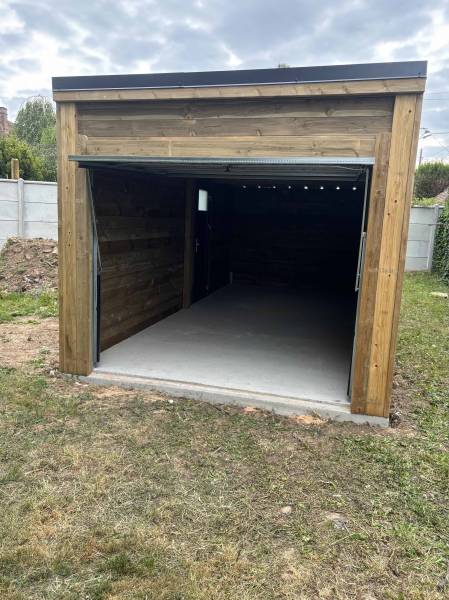 Garage monopente de 18m2 près du Neubourg
