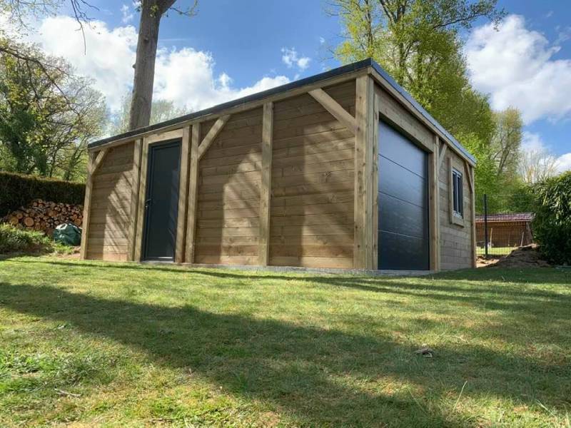Construction d'un garage sur mesure en Normandie