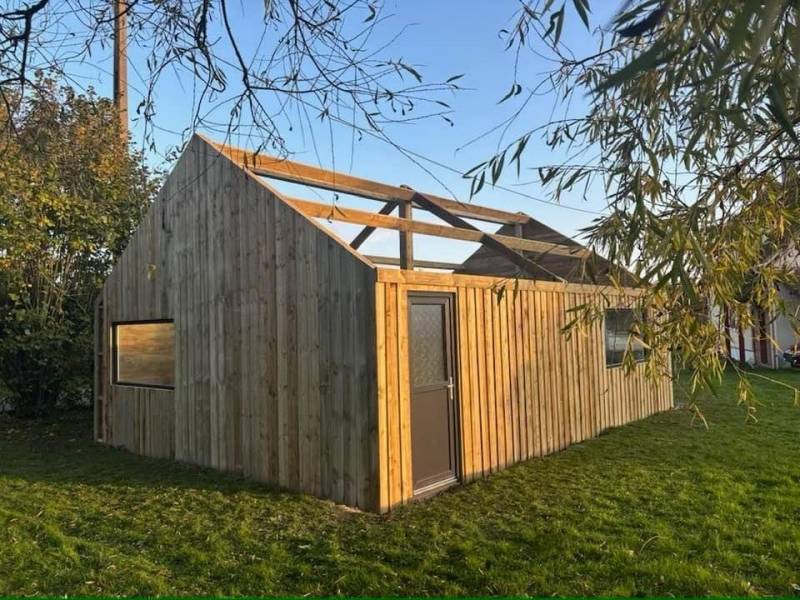 Garage Double pente de 55m2 près du Neubourg