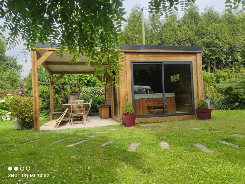 Nouveau concept ! Abri spa/jaccuzi