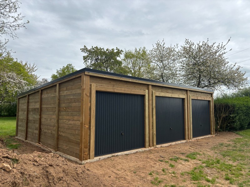 Triple garage Monopente de 63m2 près de Damville 