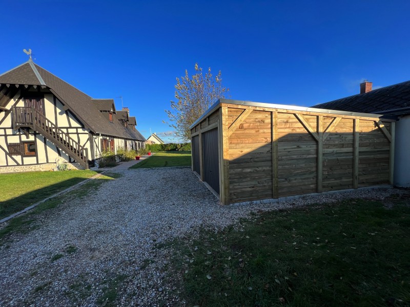 Garage Toit plat 6,00x6,00m sur la commune de BARQUET