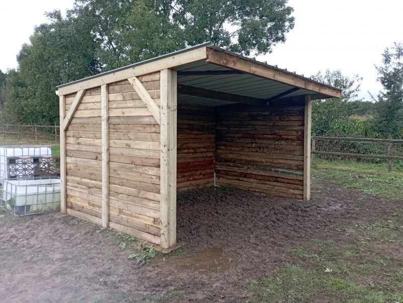 abris de 3,00x5,00 m