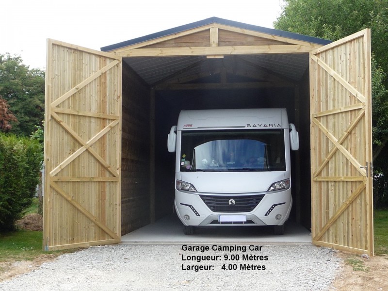 Garage camping-car 