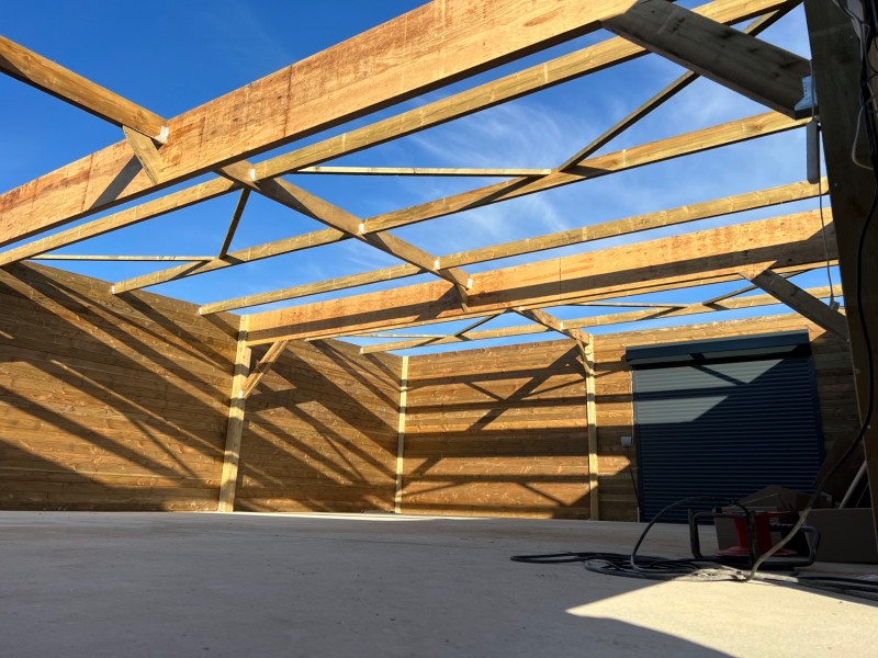 Garage mono pente à Vernouillet