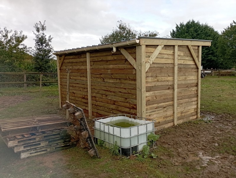 abris de 3,00x5,00 m