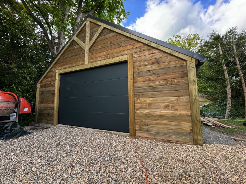 Garage double pente de 6,00x6,00m à Pont de l’arche