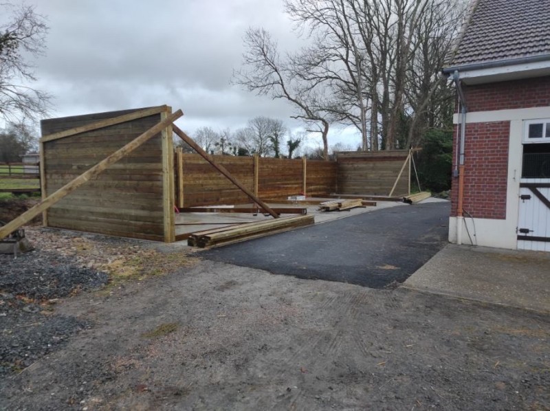 Stabulation 5,00x20,00m sur la commune de Moult