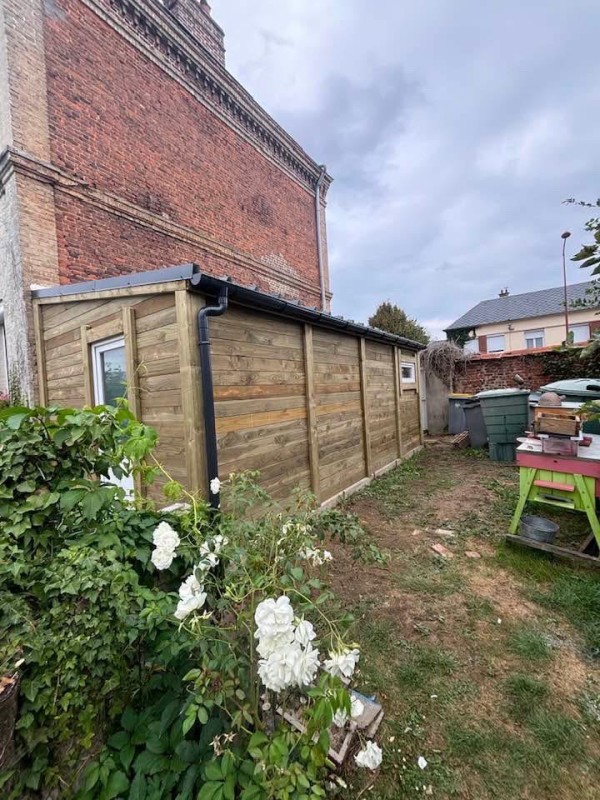 Remplacement d’un garage Monopente de 23m2 près d’Elbeuf