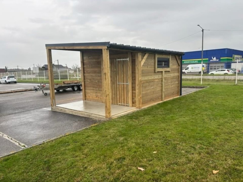 Bâtiment de stockage de 20m2 à l’entreprise Aptar