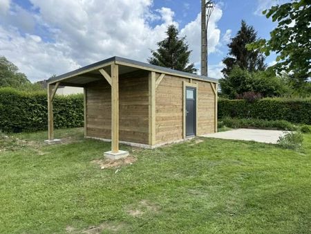 Notre zone d'activité pour ce service Plan d’un garage double pente en bois