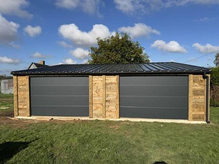 Notre zone d'activité pour ce service Réalisation d’un garage double pente avec carport