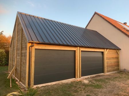 Notre zone d'activité pour ce service Plan d’un garage double pente en bois