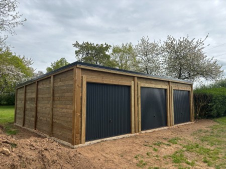 Notre zone d'activité pour ce service Garage mono pente en bois pour ranger son camping-car