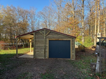 Notre zone d'activité pour ce service Constructeur de garage en bois double pente pas cher
